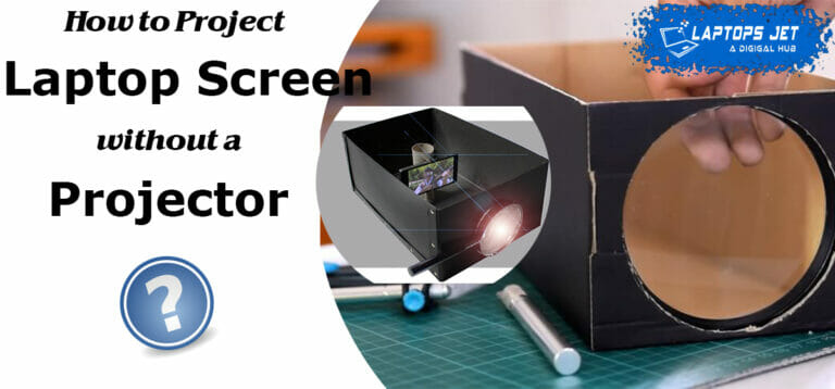 How to project Laptop Screen to wall without Projector