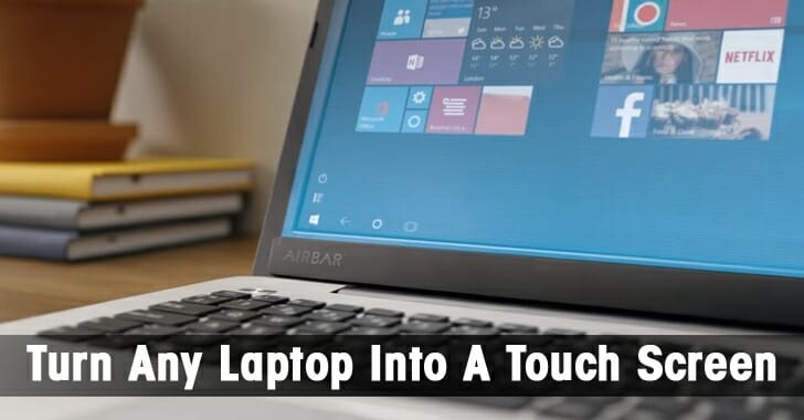 Make Your Computer Touch Screen Without Airbar