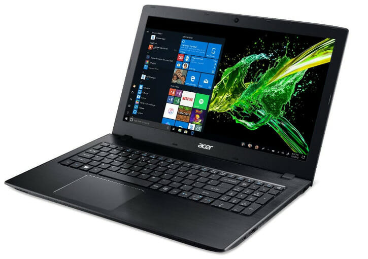 2. Acer Aspire E 15 (Best Laptop For Trading with Multiple Monitors)