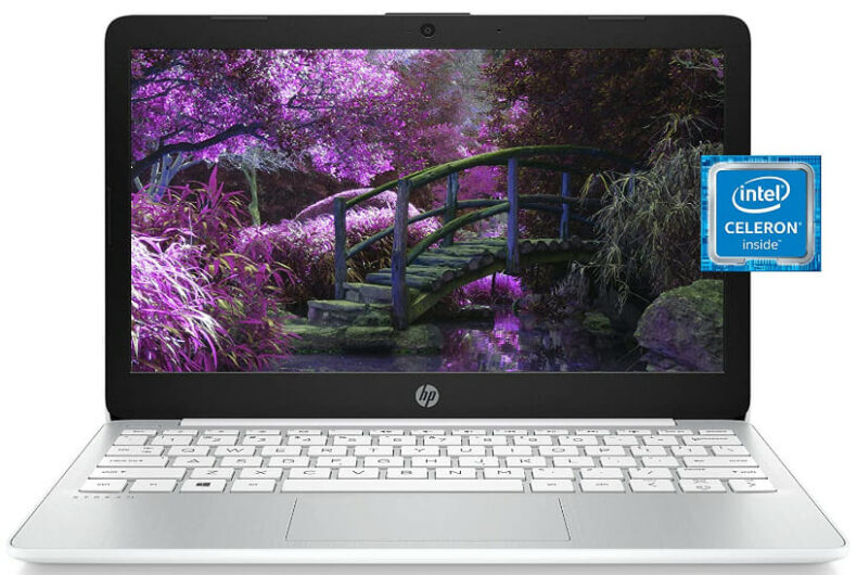5. HP Stream 11 Laptop, Intel Celeron N4020